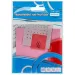 Spirit: Segnapagina autoadesivi trasparenti rosa 75x75mm