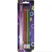 Spirit: Set di 4 matite triangolari HB in grafite neon con gomma