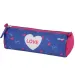 Spirit: Set di zaini scolastici Heart love 5 pezzi con accessori e luce LED