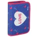 Spirit: Set di zaini scolastici Heart love 5 pezzi con accessori e luce LED
