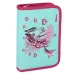Spirit: Set zaino scolastico da 5 pezzi blu-rosa con accessori e luce LED