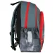 Spirit: Speed Monster zaino scolastico rosso con motivo auto da corsa, arrotondato 24x13x31cm.