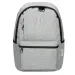 Spirit: Spot zaino scolastico color argento, zaino 41x29x19cm