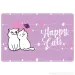 Spirit: Tappetino da scrivania Happy Cat 60x40cm