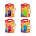 Spirit: Temperino doppio e gomma 2 in 1 in diversi colori confezione da 1 pezzo