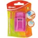 Spirit: Trios temperamatite con serbatoio a 2 fori e gomma 3 in 1, disponibile in vari colori, confezione da 1 pezzo