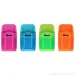 Spirit: Trios temperino con serbatoio a 2 fori e gomma 3 in 1, disponibile in vari colori, 1 pezzo
