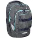 Spirit: Urban grigio-turchese zaino ergonomico per la scuola, zaino