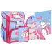 Spirit: White Cat zaino scolastico con gattino bianco, zaino set 5 pezzi 38x17x28cm