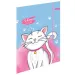 Spirit: White Cat zaino scolastico con gattino bianco, zaino set 5 pezzi 38x17x28cm