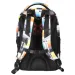 Spirit: Zaino ergonomico a quadri urbani per la scuola 46x33x22cm