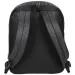 Spirit: Zaino nero a tre scomparti in pelle sintetica 41x33x7,5cm