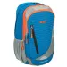 Spirit: Zaino scolastico Stilo blu-grigio-arancione, zaino 47x21x21cm