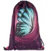 Spirit: Zaino scolastico a LED con motivo Blue Butterfly, set da 6 pezzi