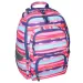 Spirit: Zaino scolastico arrotondato a righe colorate, zaino 46x34x22cm