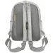Spirit: Zaino scolastico arrotondato bianco Lizzy, 27x12,5x33 cm