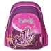 Spirit: Zaino scolastico arrotondato con farfalle viola, 24x13x31cm