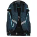 Spirit: Zaino scolastico arrotondato con motivo geometrico blu, zaino