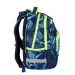 Spirit: Zaino scolastico arrotondato con stampa 3D a tema calcio, 34x26x44 cm immagine 2