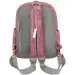 Spirit: Zaino scolastico arrotondato rosso Lizzy, 27x12,5x33cm