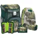 Spirit: Zaino scolastico dinosauro Raptor, set 5 pezzi 38x17x28cm