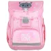 Spirit: Zaino scolastico grigio con gatto, set da 5 pezzi 38x17x28cm