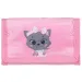 Spirit: Zaino scolastico grigio con gatto, set da 5 pezzi 38x17x28cm