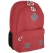 Spirit: Zaino scolastico rosso arrotondato Shade, zaino 43x29x21cm