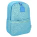 Spirit: Zaino scolastico ultraleggero in mesh con motivo blu, 43x28x13cm