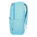 Spirit: Zaino scolastico ultraleggero in mesh con motivo blu, 43x28x13cm