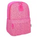 Spirit: Zaino scolastico ultraleggero in mesh rosa, 43x28x13cm