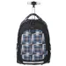 Spirit: Zaino scuola trolley nero con motivo blu
