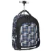 Spirit: Zaino scuola trolley nero con motivo blu
