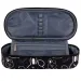 St.Right: Astuccio ovale Clever Bunny con coniglietto, colore nero, 23 cm