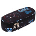 St.Right: Astuccio ovale nero-blu Blue Gamer, 23 cm