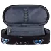 St.Right: Astuccio ovale nero-blu Blue Gamer, 23 cm