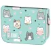 St.Right Charming Cats astuccio pieghevole con gatti PC03 20,5x14x3,5 cm