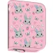 St.Right Cute Rabbit astuccio pieghevole con motivo con coniglio, PC03, 20,5x14x3,5 cm