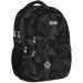 St.Right Geometric Gray zaino scolastico ergonomico, modello BP05 42x30x19 cm