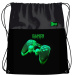 St.Right Green Level sacca da ginnastica, sacca sportiva 34x43 cm