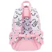 St.Right Grey Panda zaino scolastico a tre scomparti con motivo panda rosa-grigio, 39x27x17 cm