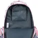 St.Right Grey Panda zaino scolastico a tre scomparti con motivo panda rosa-grigio, 39x27x17 cm