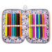 St.Right My Little Friends Grey York astuccio a tre piani fornito di accessori