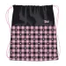 St.Right Pink Checkered sacca da ginnastica, sacca sportiva 43x34cm