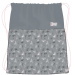 St.Right Silver Butterflies sacca sportiva con farfalle, 34x43 cm