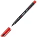 Stabilo OHPen universal F pennarello alcolico rosso 0,7mm