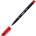 Stabilo OHPen universal M pennarello alcolico rosso 1mm