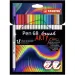 Stabilo: Pen 68 Brush ARTY set di pennarelli a pennello 18 pezzi