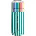 Stabilo: Pen 68 Zebrui pennarello set da 20 pezzi in custodia turchese