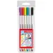 Stabilo: Pen 68 brush set di pennarelli a pennello 6 pezzi